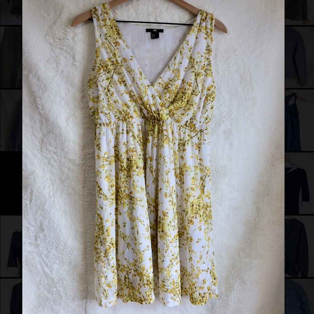 Beautiful little yellow spring dress
